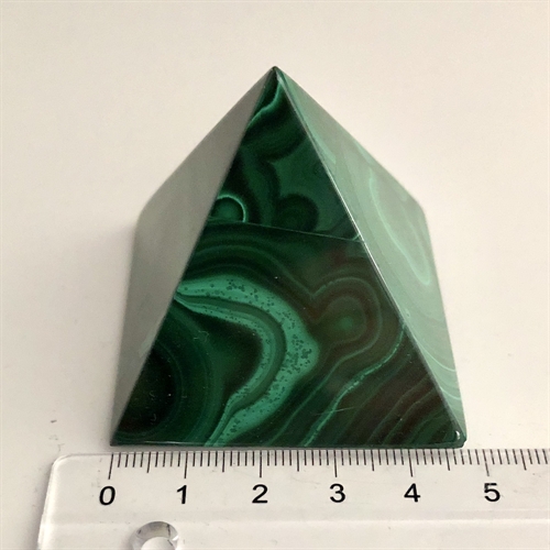 Malakit Pyramide 4,5 cm